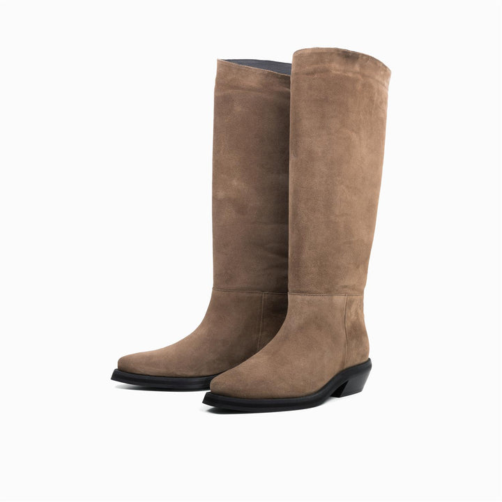 Julia Boots Suede Canguro