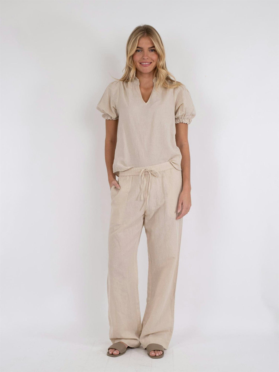 Sonar Linen Pants Sand