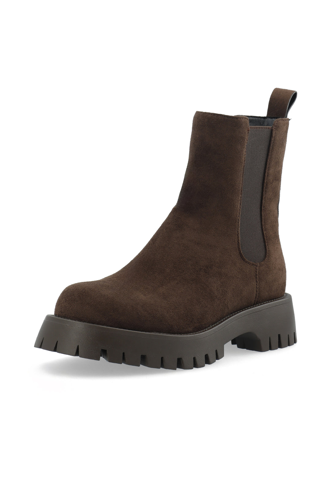 Biaarchie Chelsea Boot Faux Suede Brown