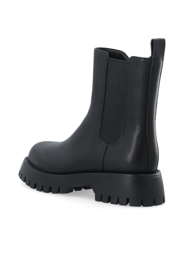 Biaarchie Chelsea Boot Faux Leather Black