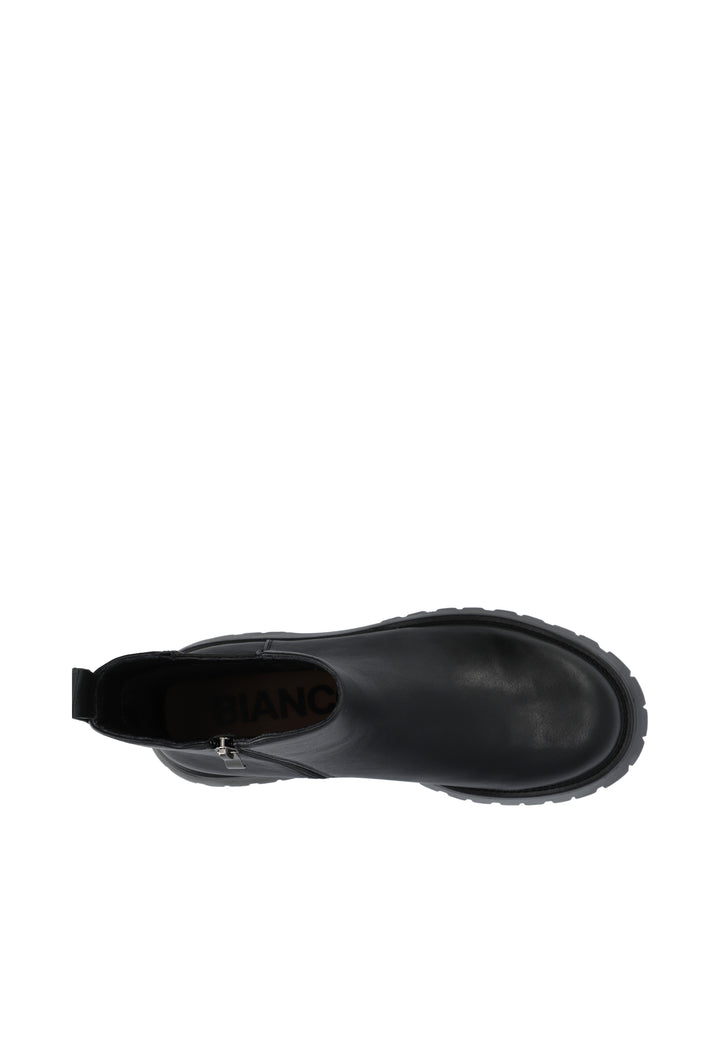 Biaarchie Chelsea Boot Faux Leather Black