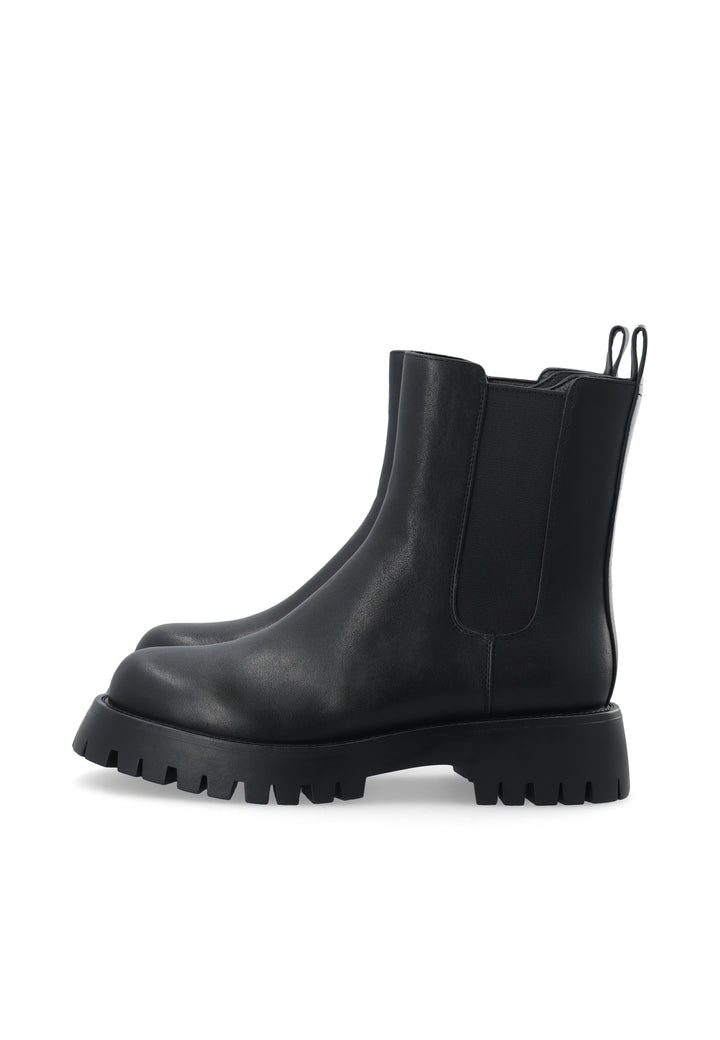 Biaarchie Chelsea Boot Faux Leather Black