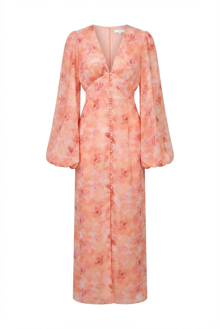 Positano Dress Peach