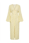 Positano Dress Pastel Yellow
