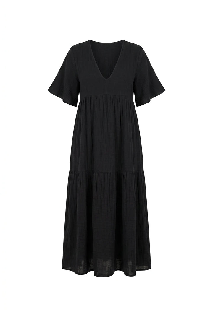 Casablanca Long Dress Black
