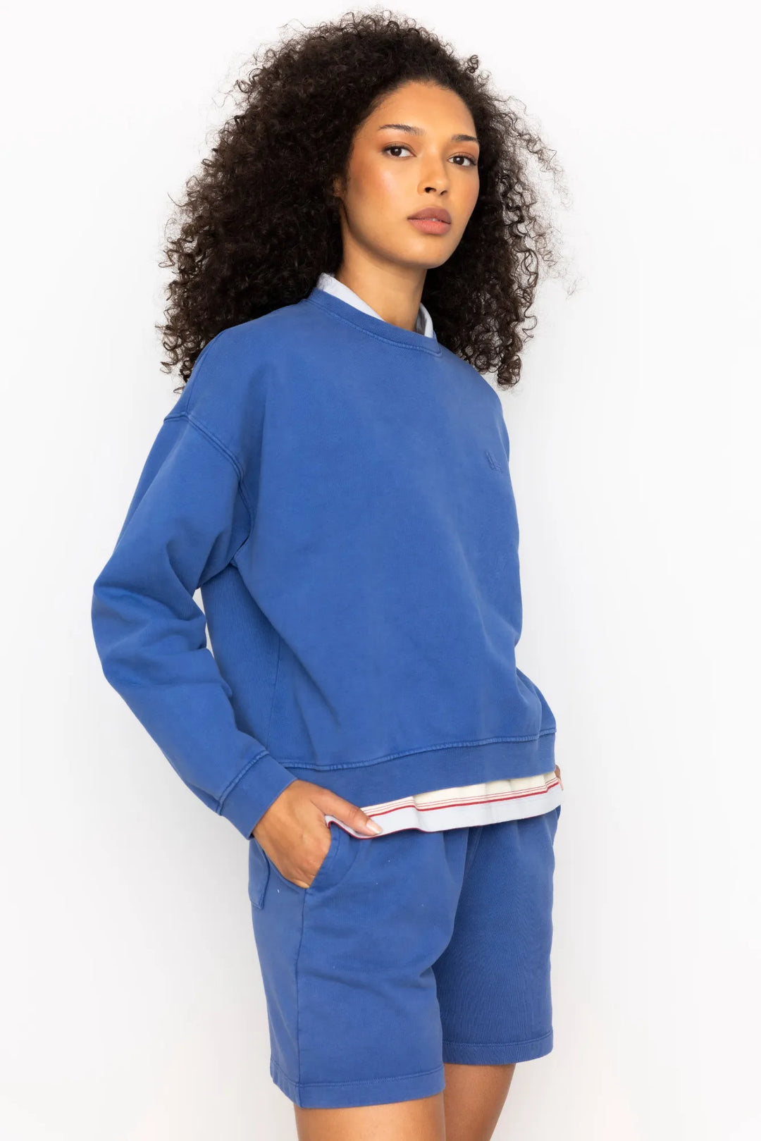 Maggy Sweatshorts Cobalt Blue