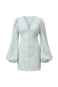 Florence Dress Mint Embroidery