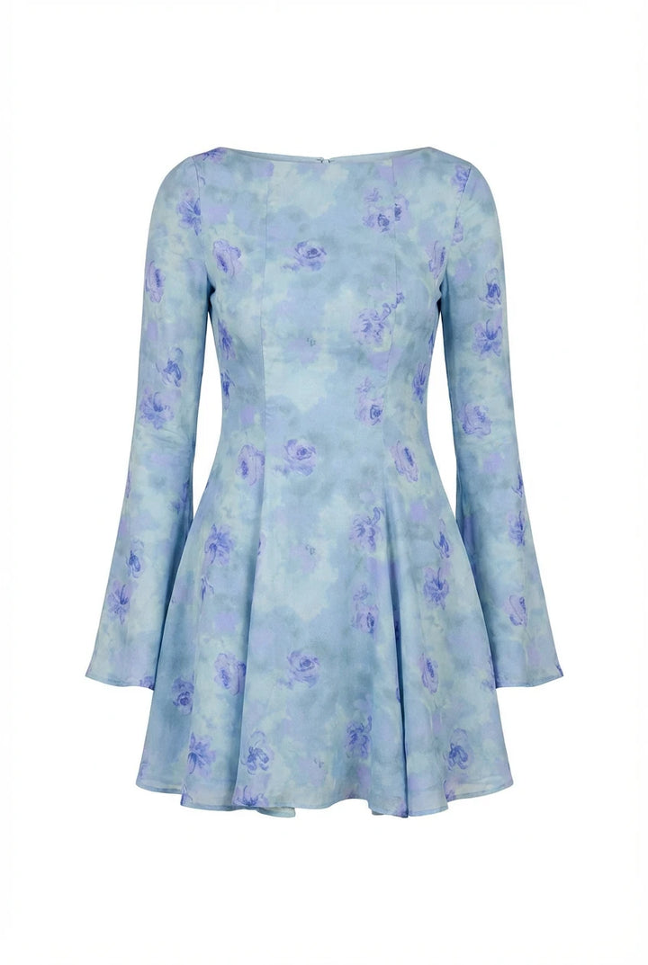 Riom Dress Pale Blue