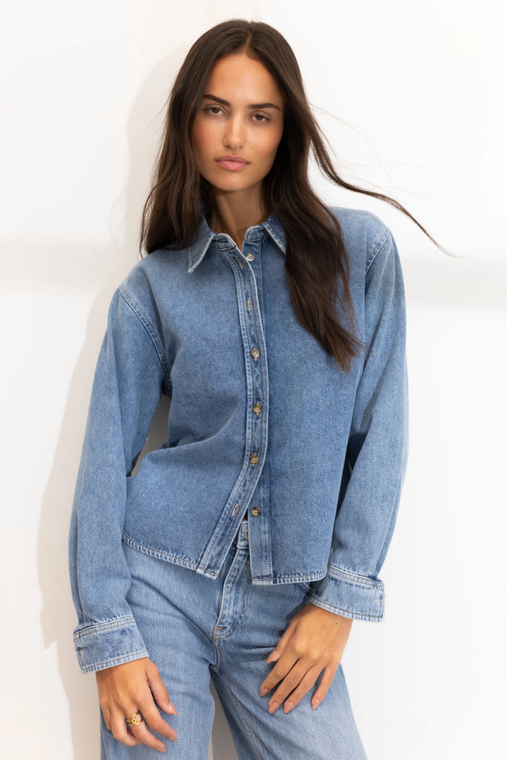 Francis Shirt Mid Blue