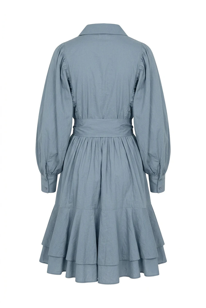 Cotton Ranch Dress Breezy Blue
