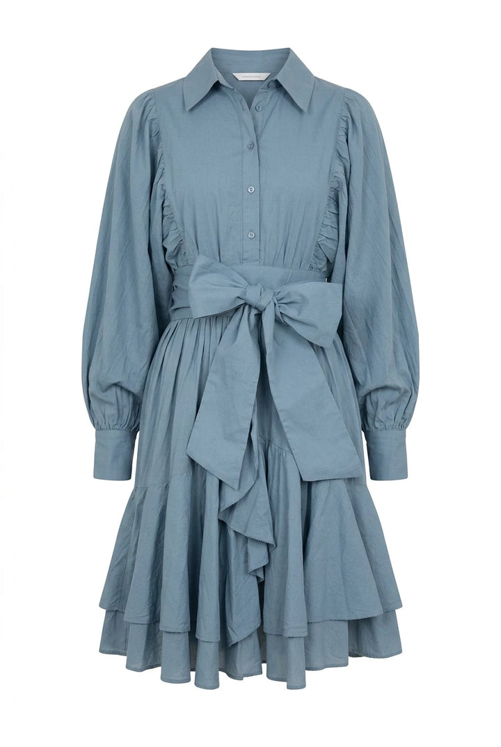 Cotton Ranch Dress Breezy Blue
