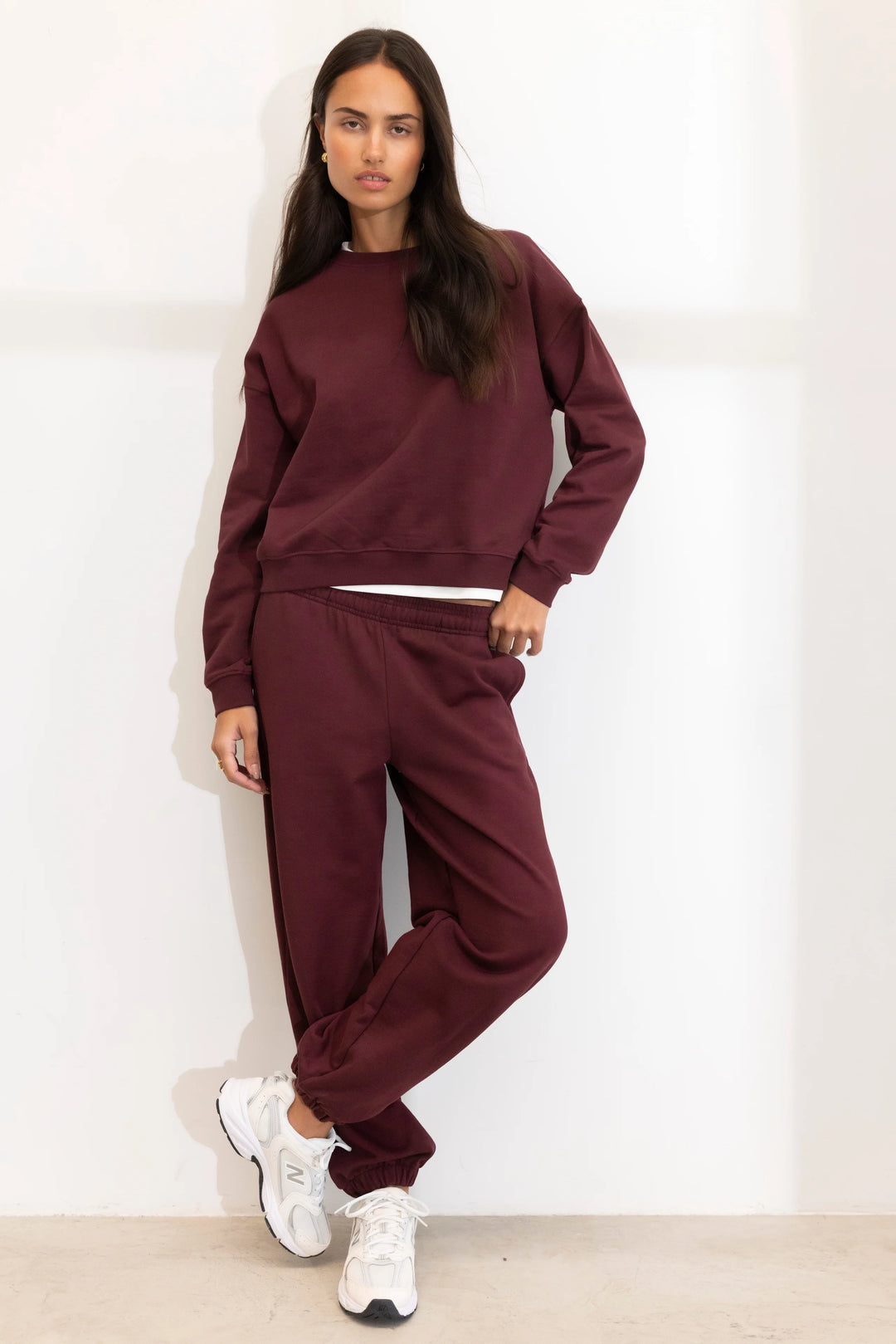 Mara Sweatshirt Deep Plum