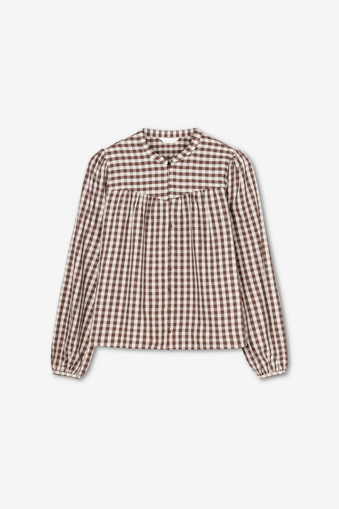 Bellier Blouse Brown Check