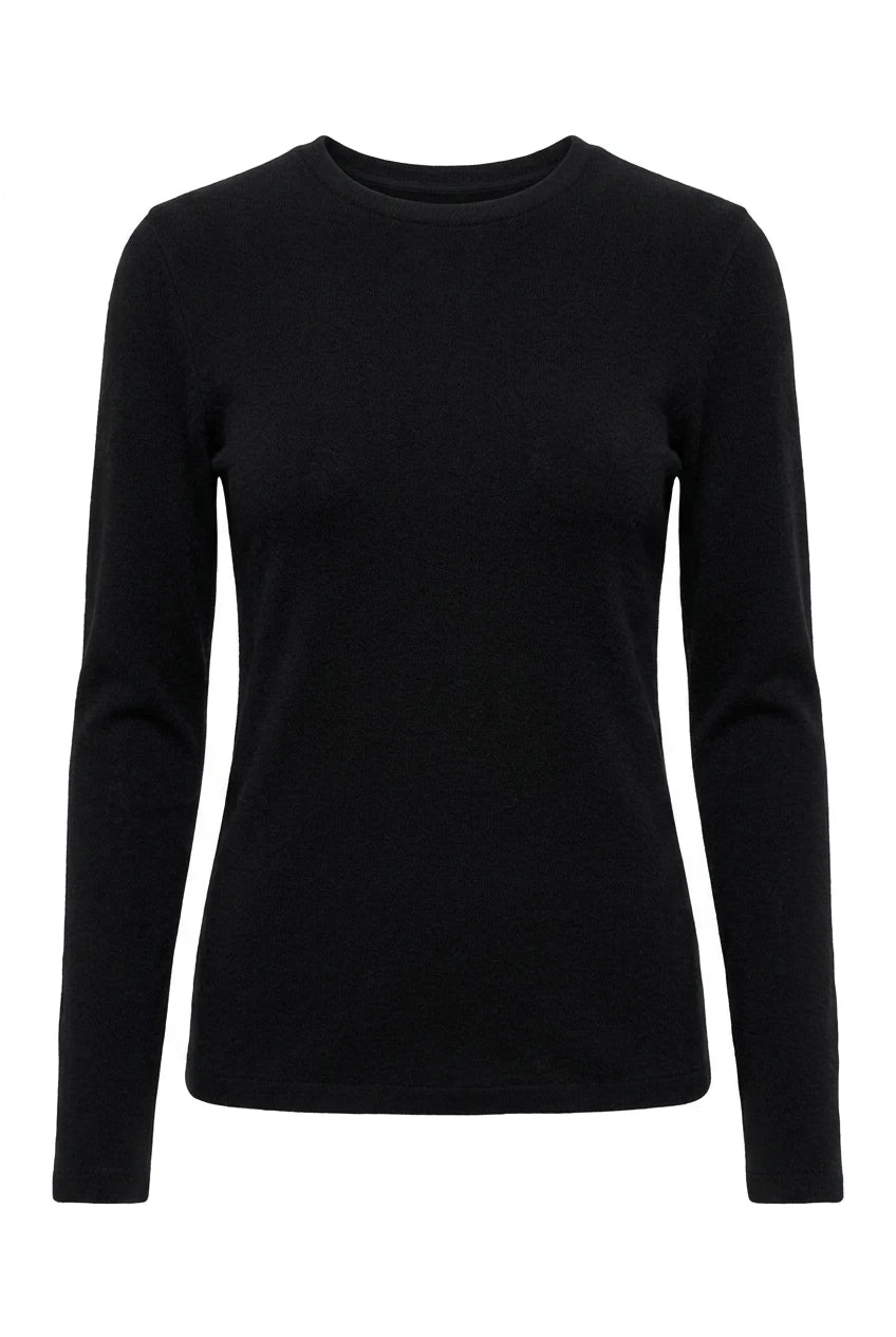 Manja Ls O-Neck Black