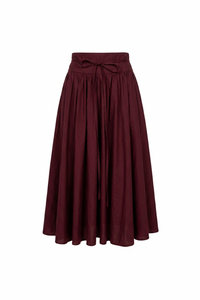 Astrid Skirt Rich Maroon