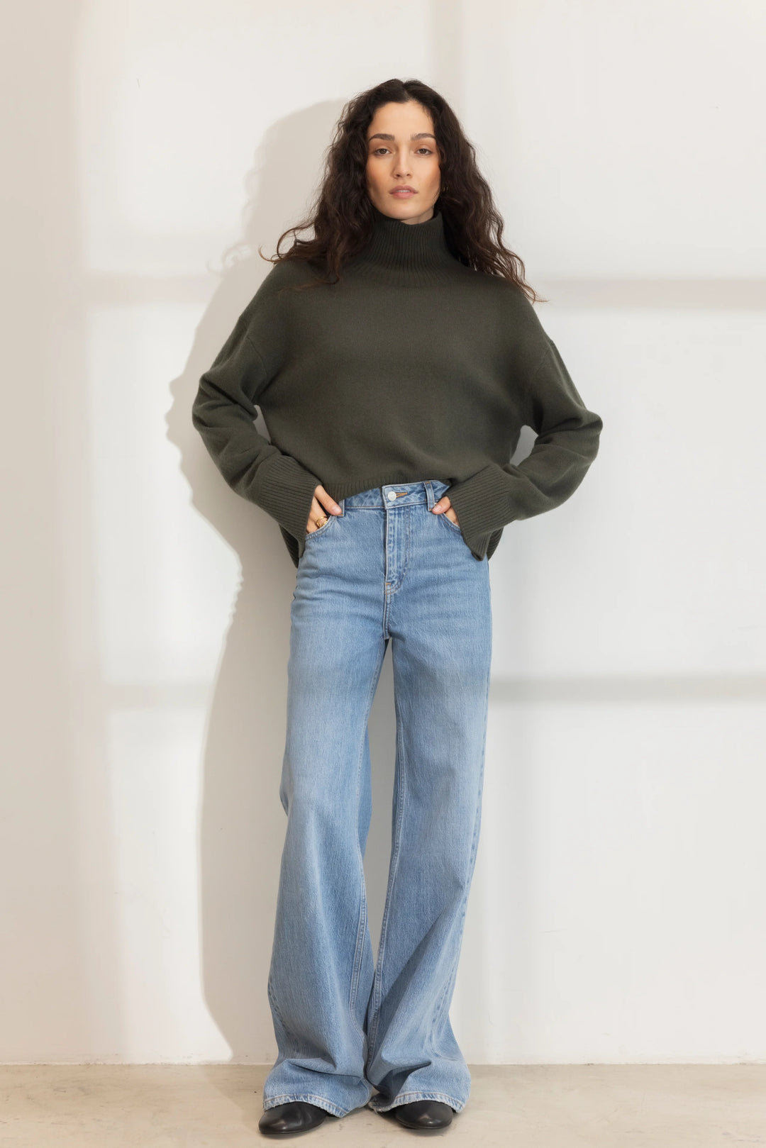Abigail Knit Olive