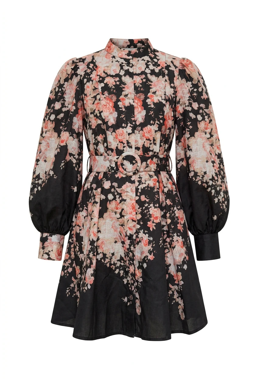 Ava Mini Dress Black
