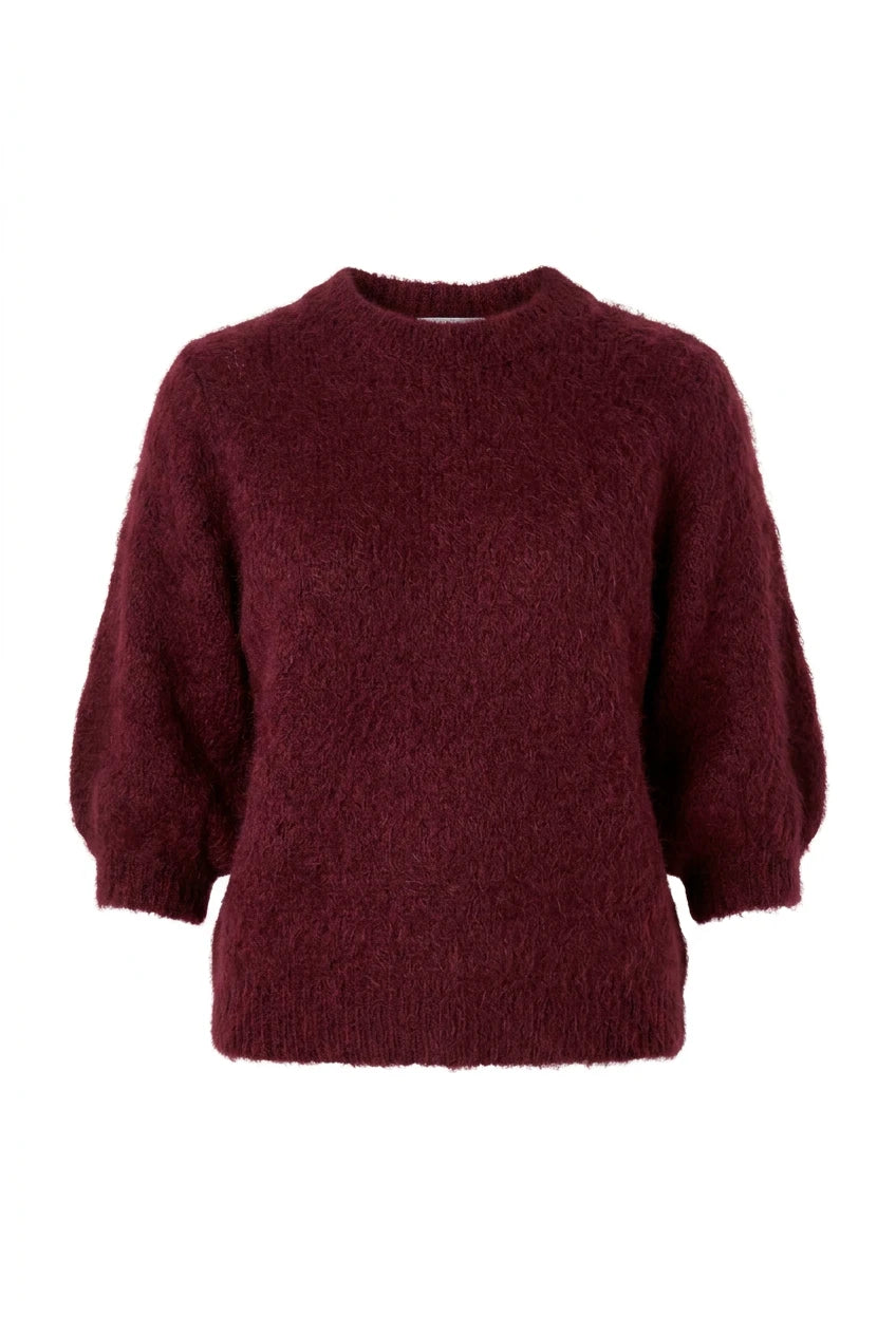 L Essentiel Kid Mohair Sweater Bordeaux