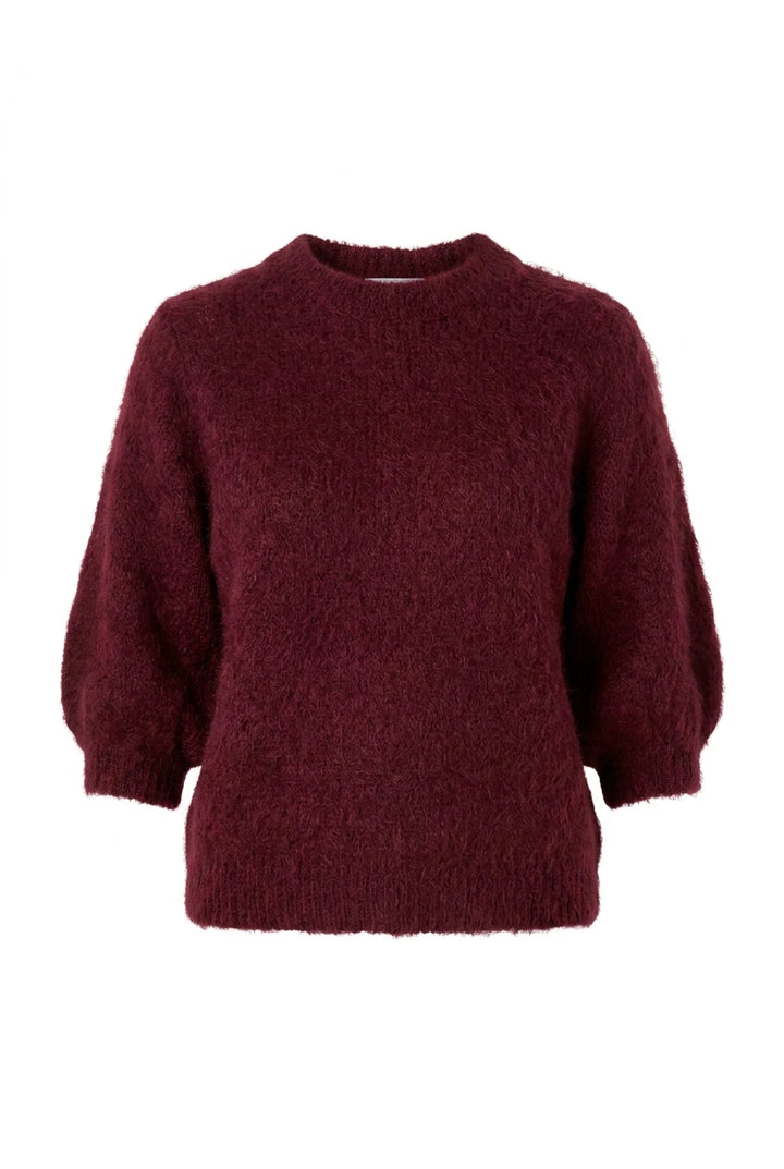 L Essentiel Kid Mohair Sweater Bordeaux