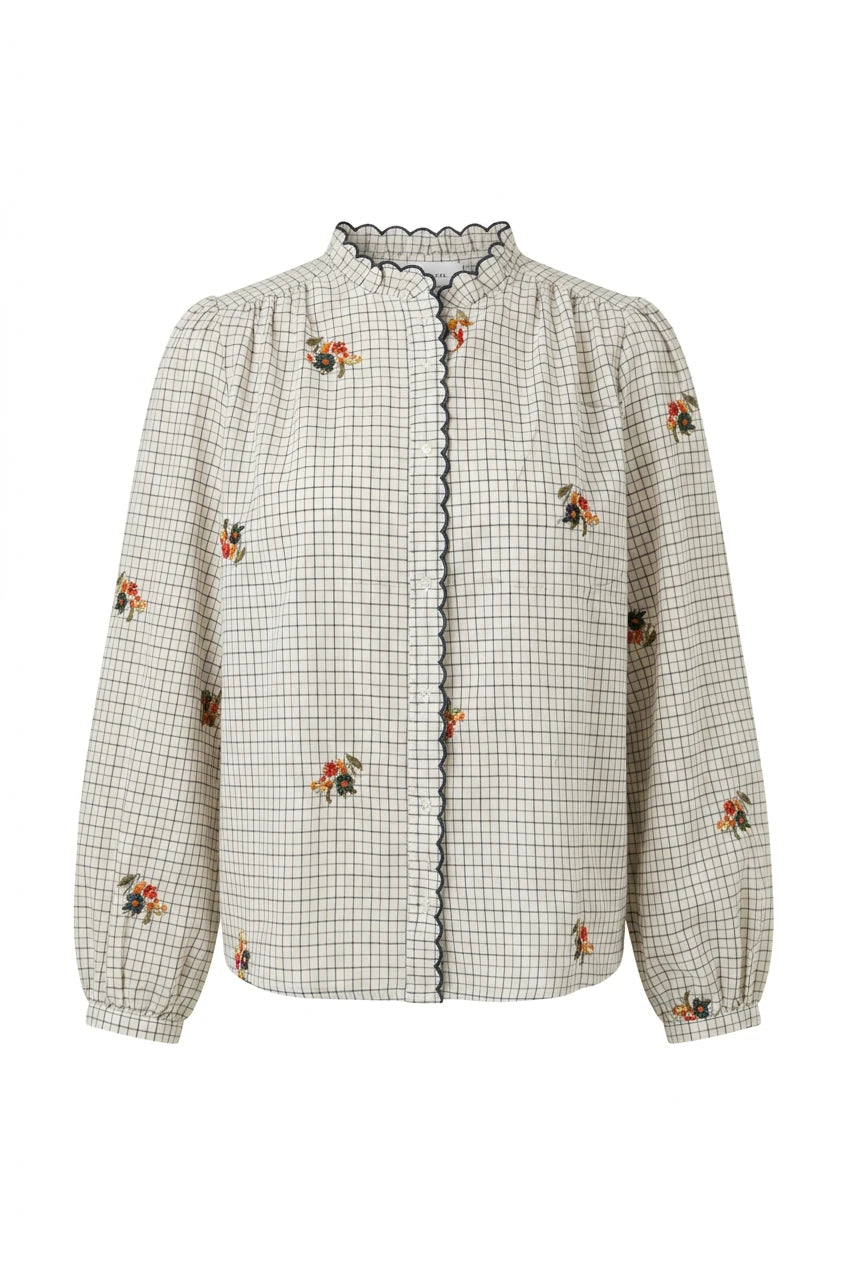 Checks Shirt Bleu