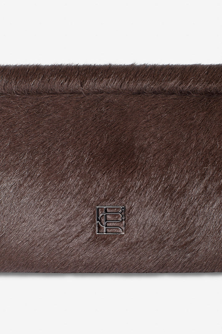 Cavalier Clutch Dark Brown