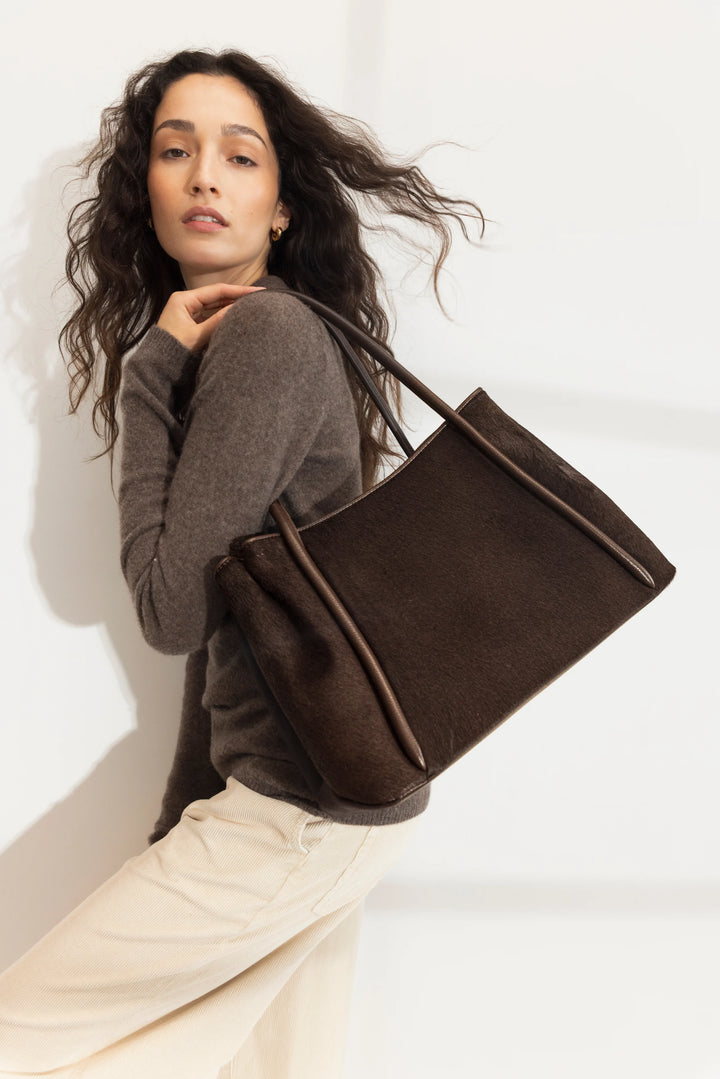 Sorrelle Tote Large Dark Brown