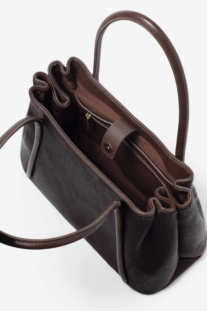 Sorrelle Tote Large Dark Brown