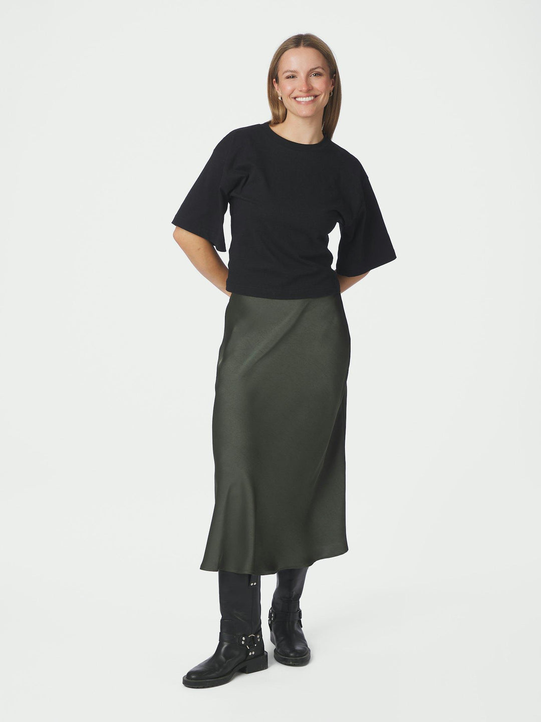 Bovary Skirt Deep Green