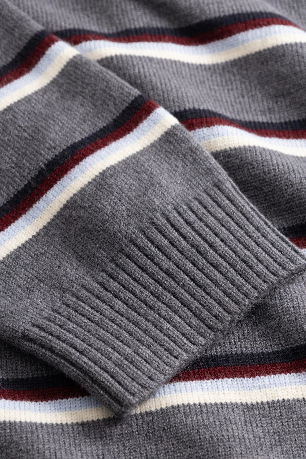 Merryll Knit Delissa Grey Stripe