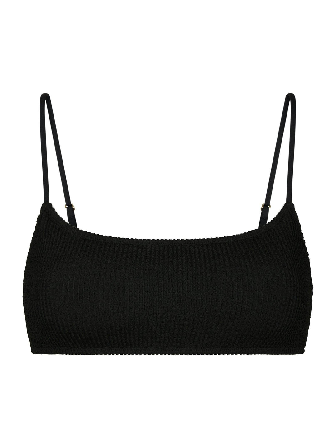 Skin Sand Crepe Swim Top Black