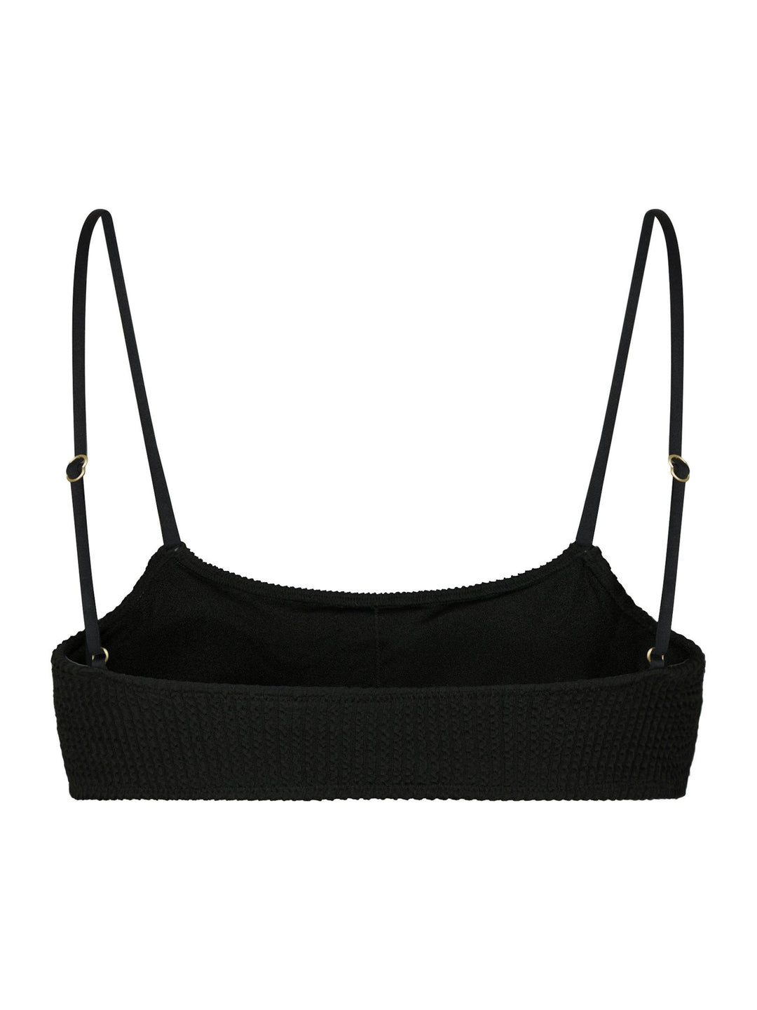 Skin Sand Crepe Swim Top Black