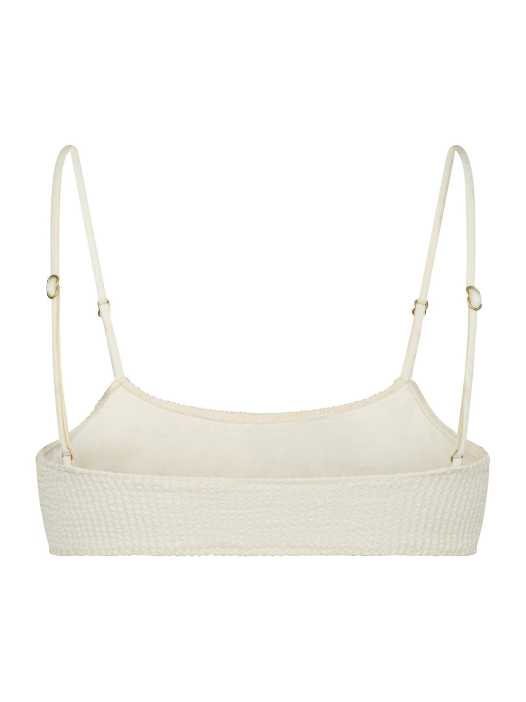Skin Sand Crepe Swim Top Ivory