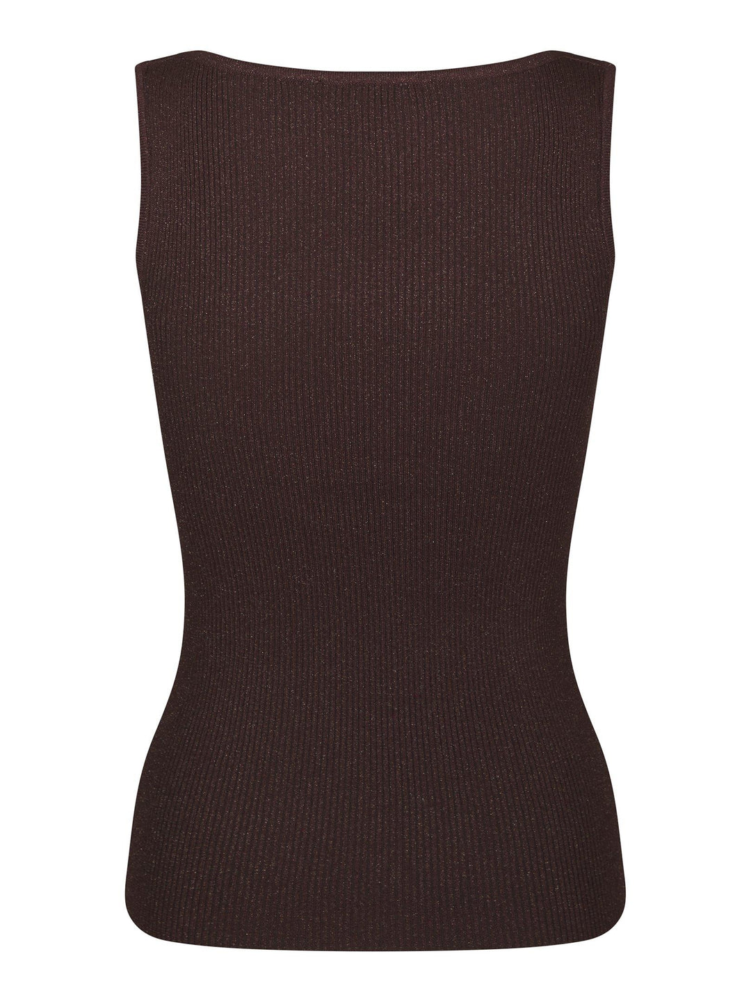 Talia Glitter Knit Top Burgundy