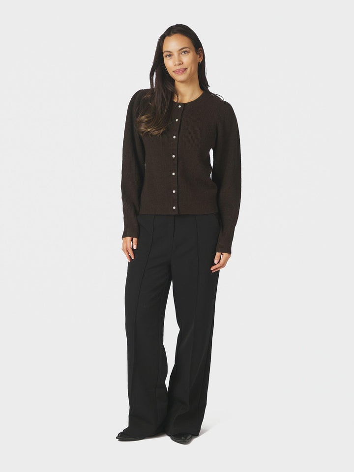 Nuna Knit Cardigan Brown