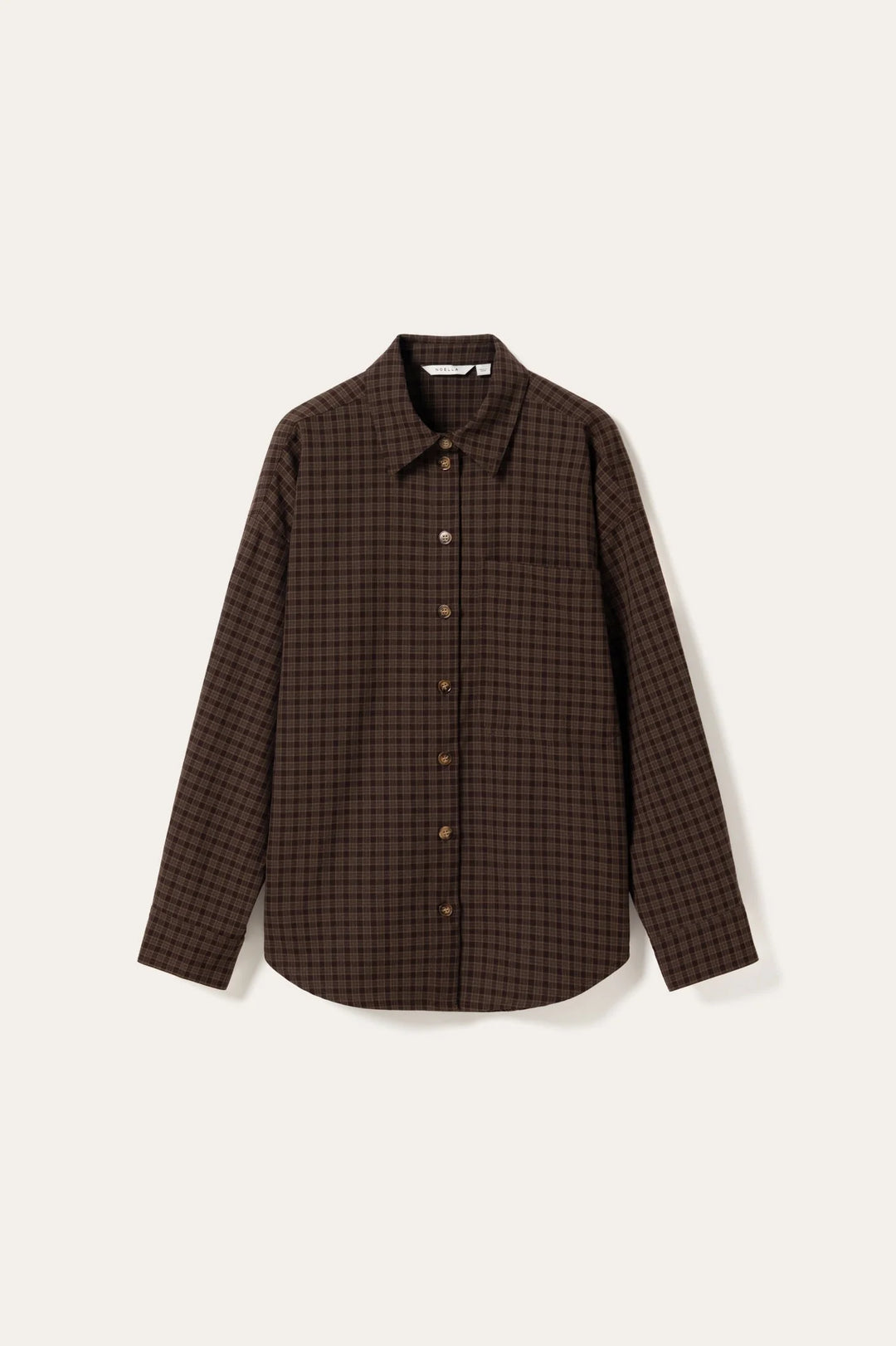 Lisa Shirt Devana Brown Check