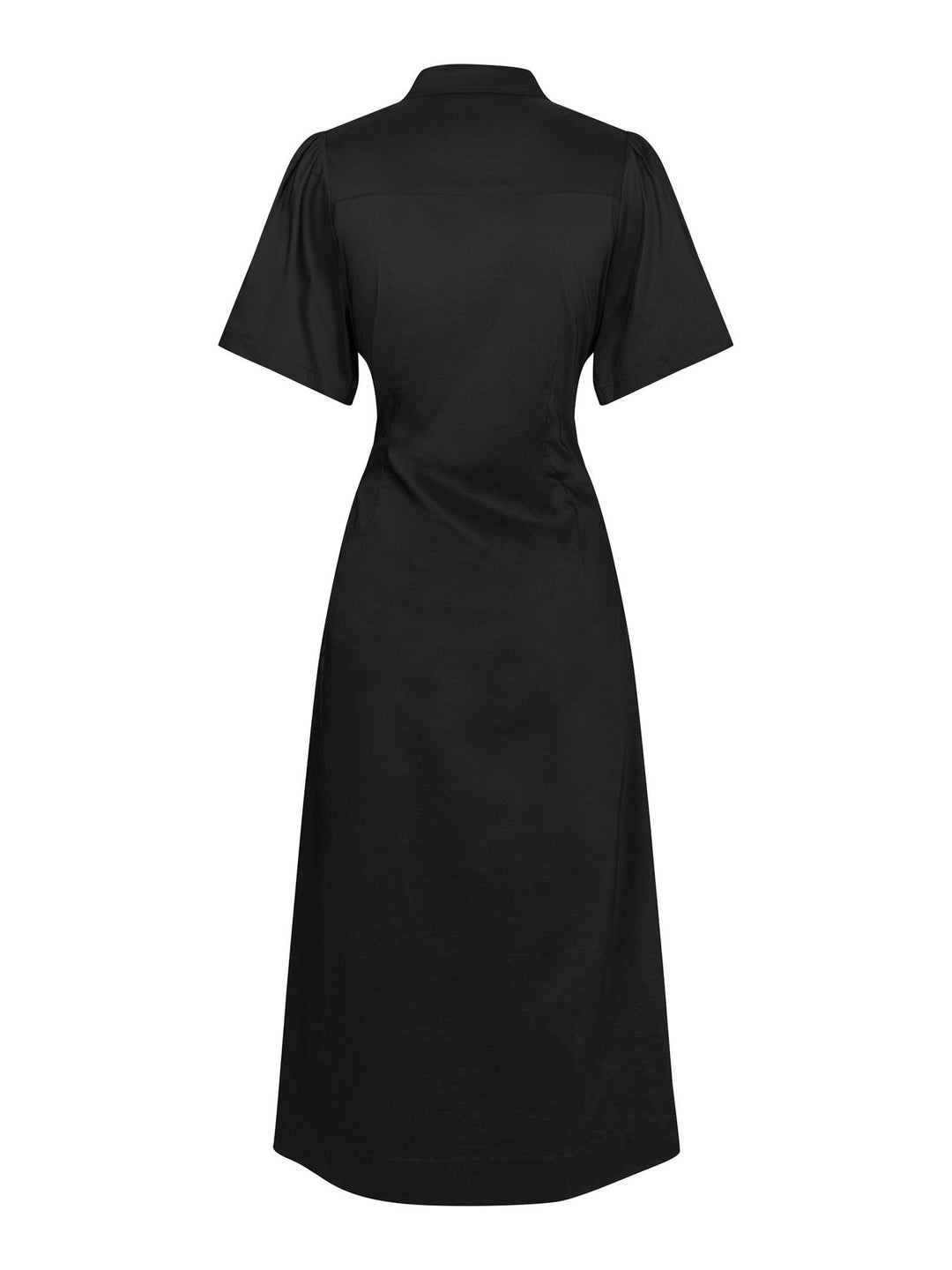 Baia Poplin Dress Black