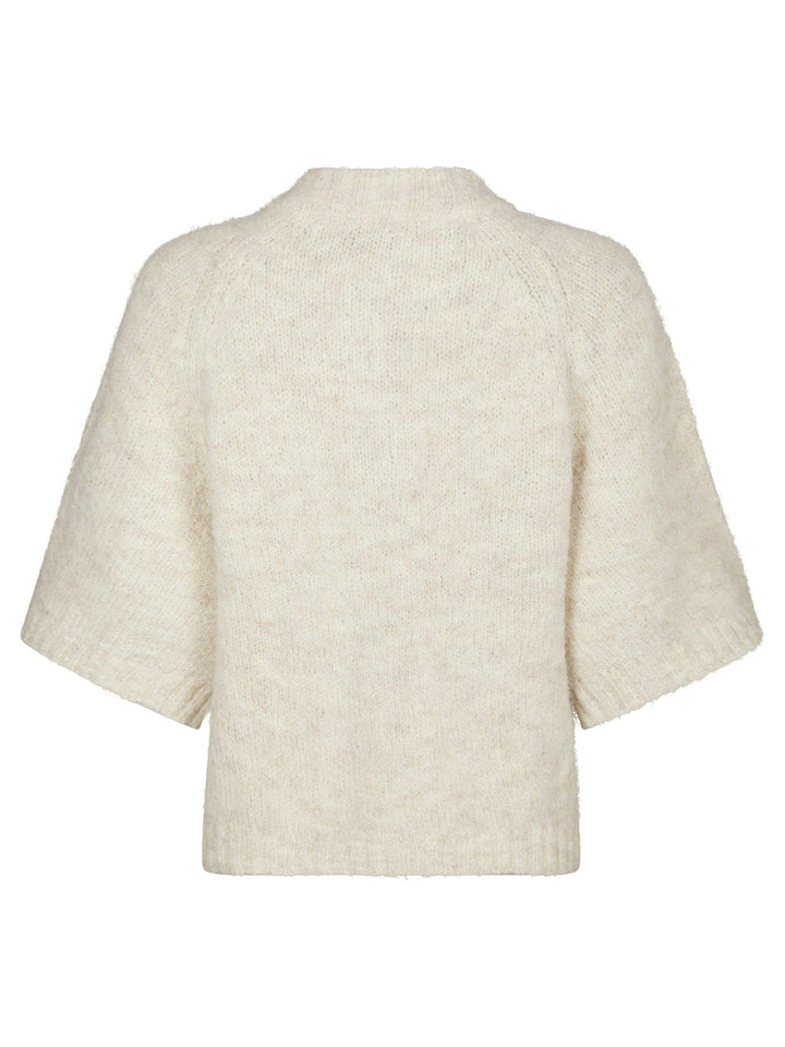 Benuta Fluffy Knit Cardigan Ivory