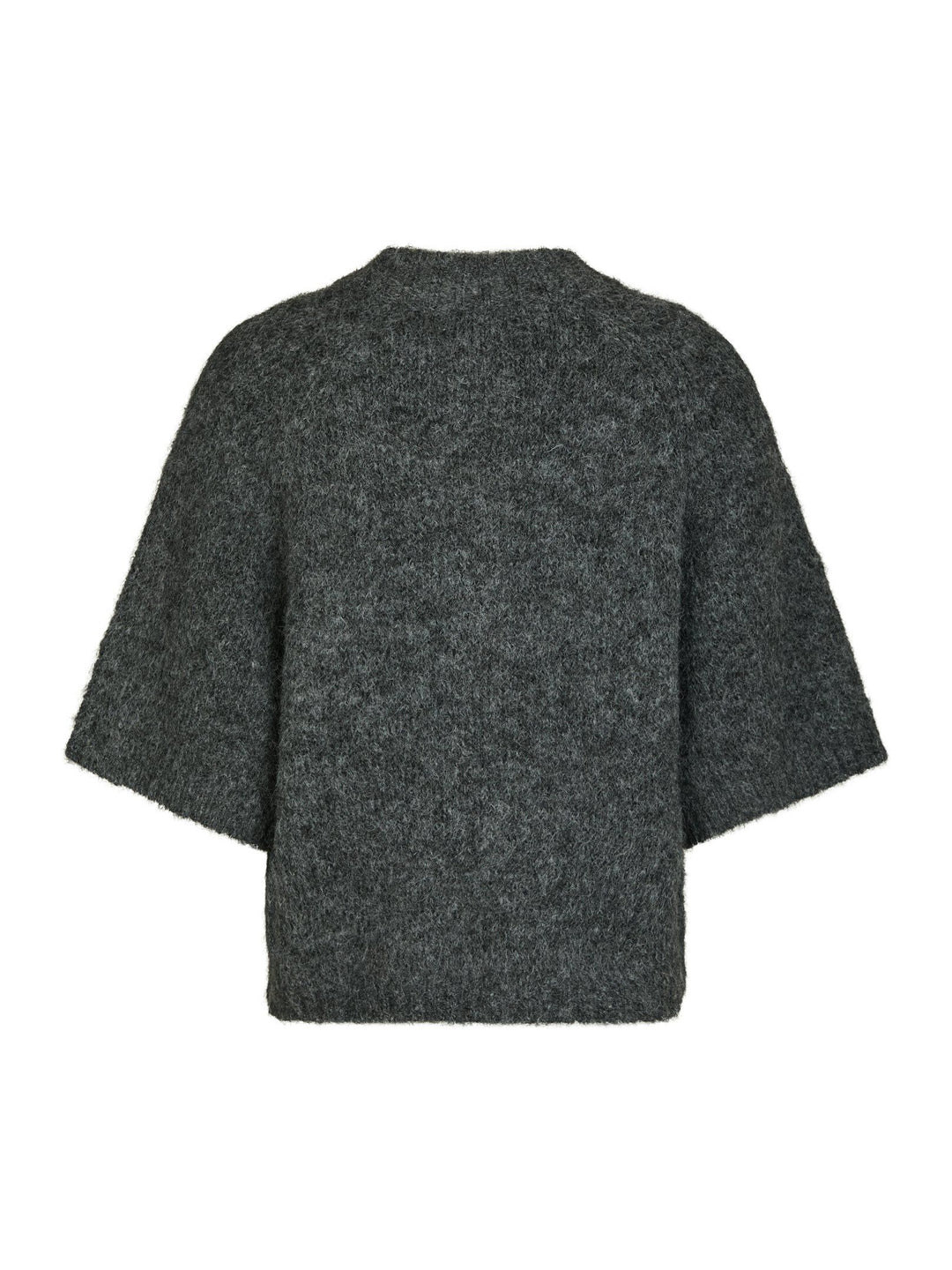 Benuta Fluffy Knit Cardigan Antracit Melange
