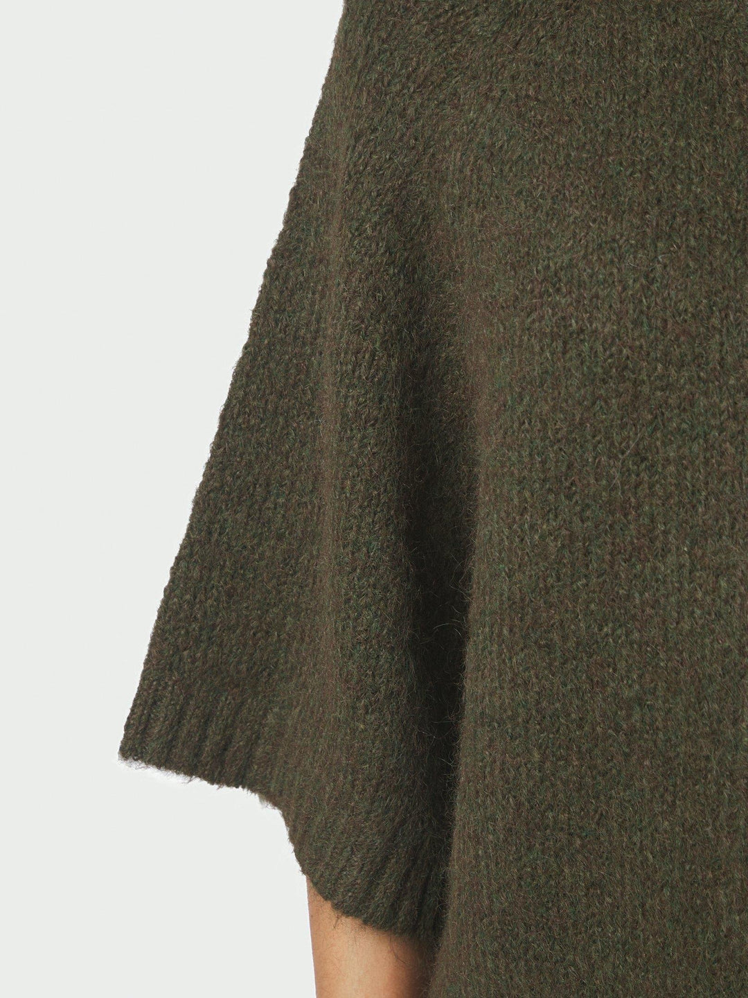 Benuta Fluffy Knit Cardigan Army