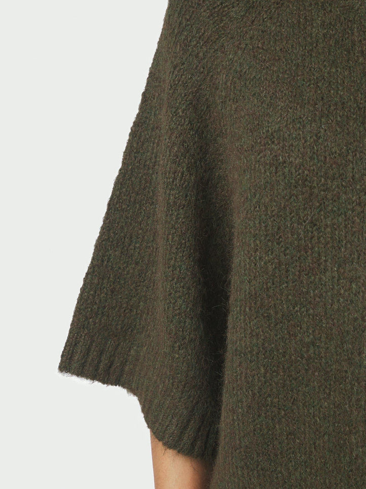 Benuta Fluffy Knit Cardigan Army