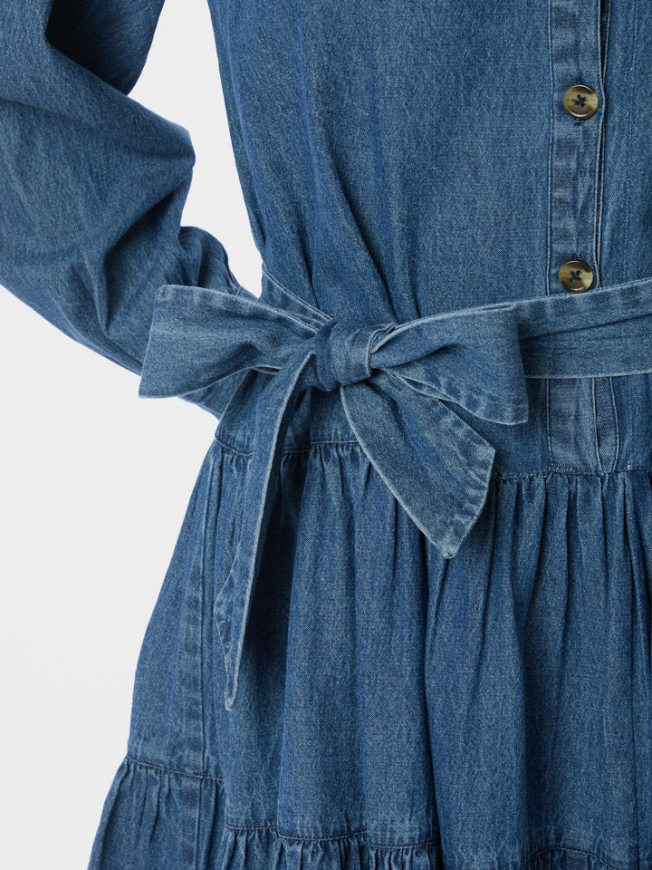 Latifana Denim Dress Blue