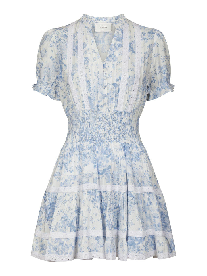 Constance Porcelain Dress Light Blue