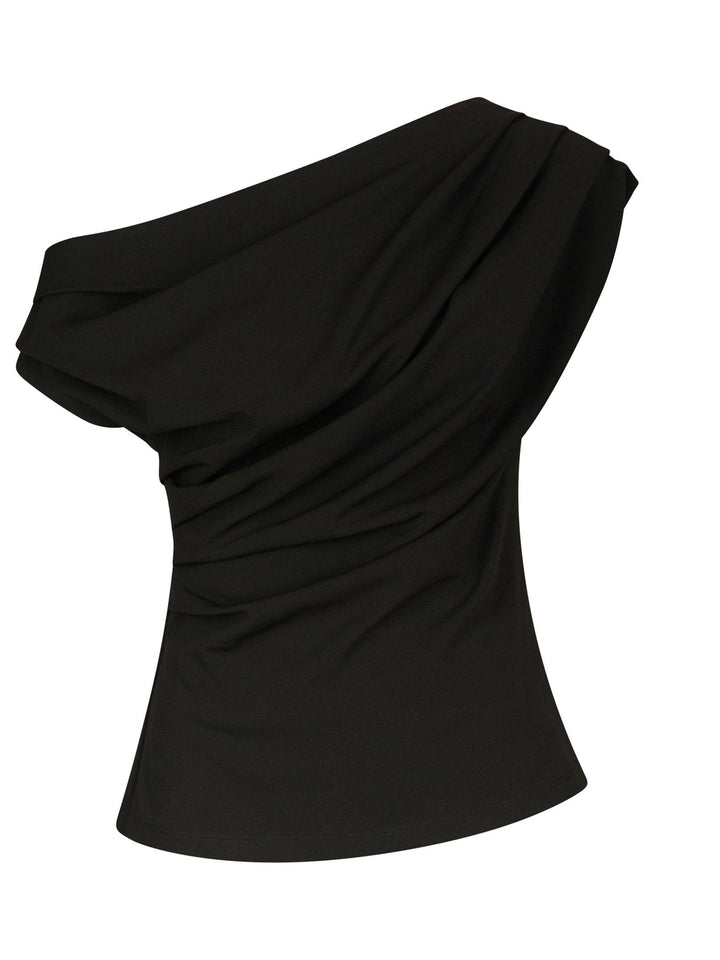 Mabelle Drapy Top Black