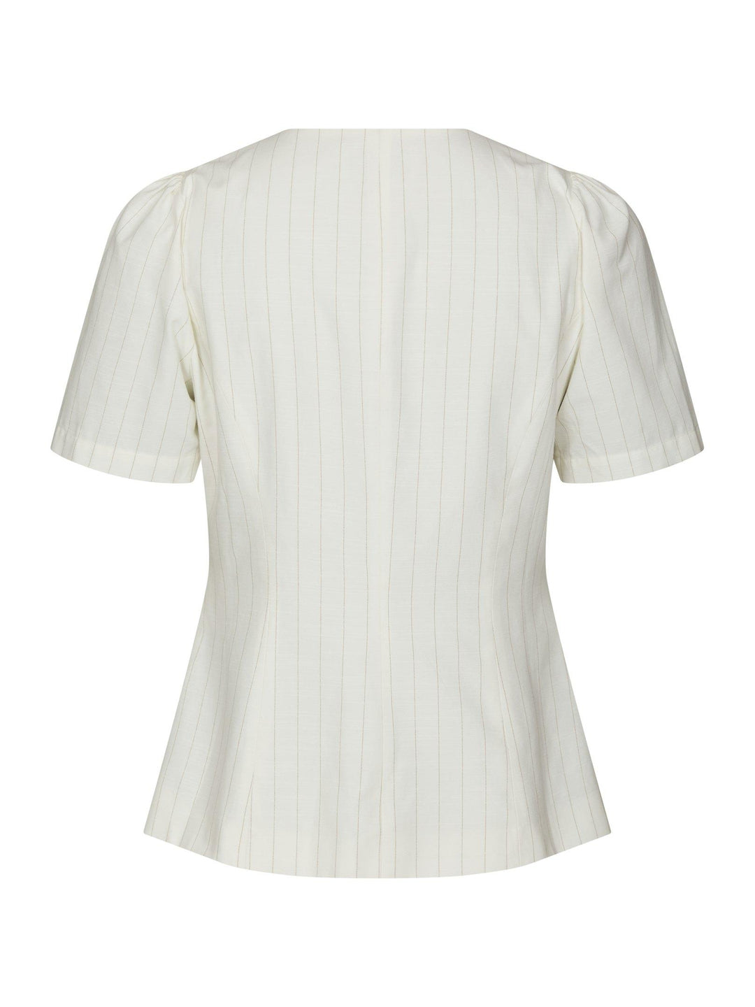 Jules Summer Stripe Blouse Taupe Stripe