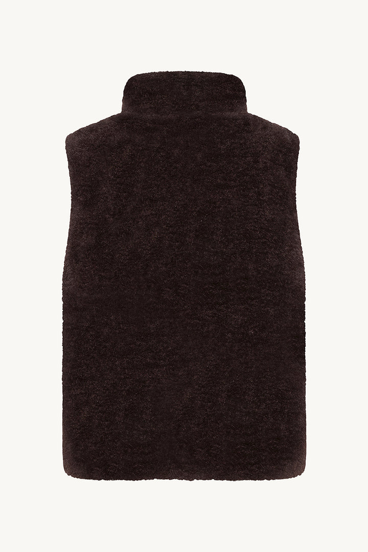 Olivija Waistcoat Chocolate