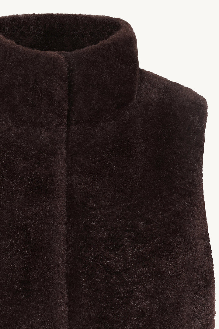 Olivija Waistcoat Chocolate