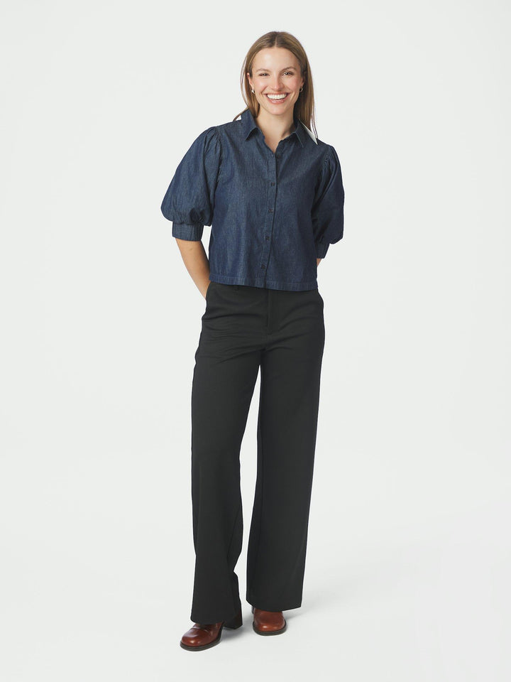 Etta Denim Shirt Blue