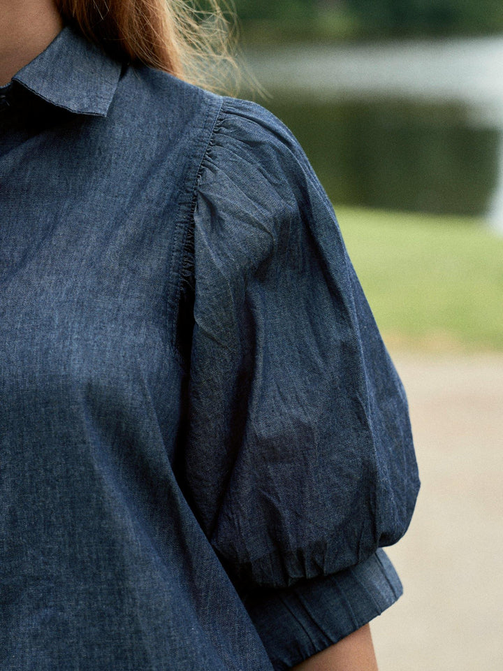 Etta Denim Shirt Blue