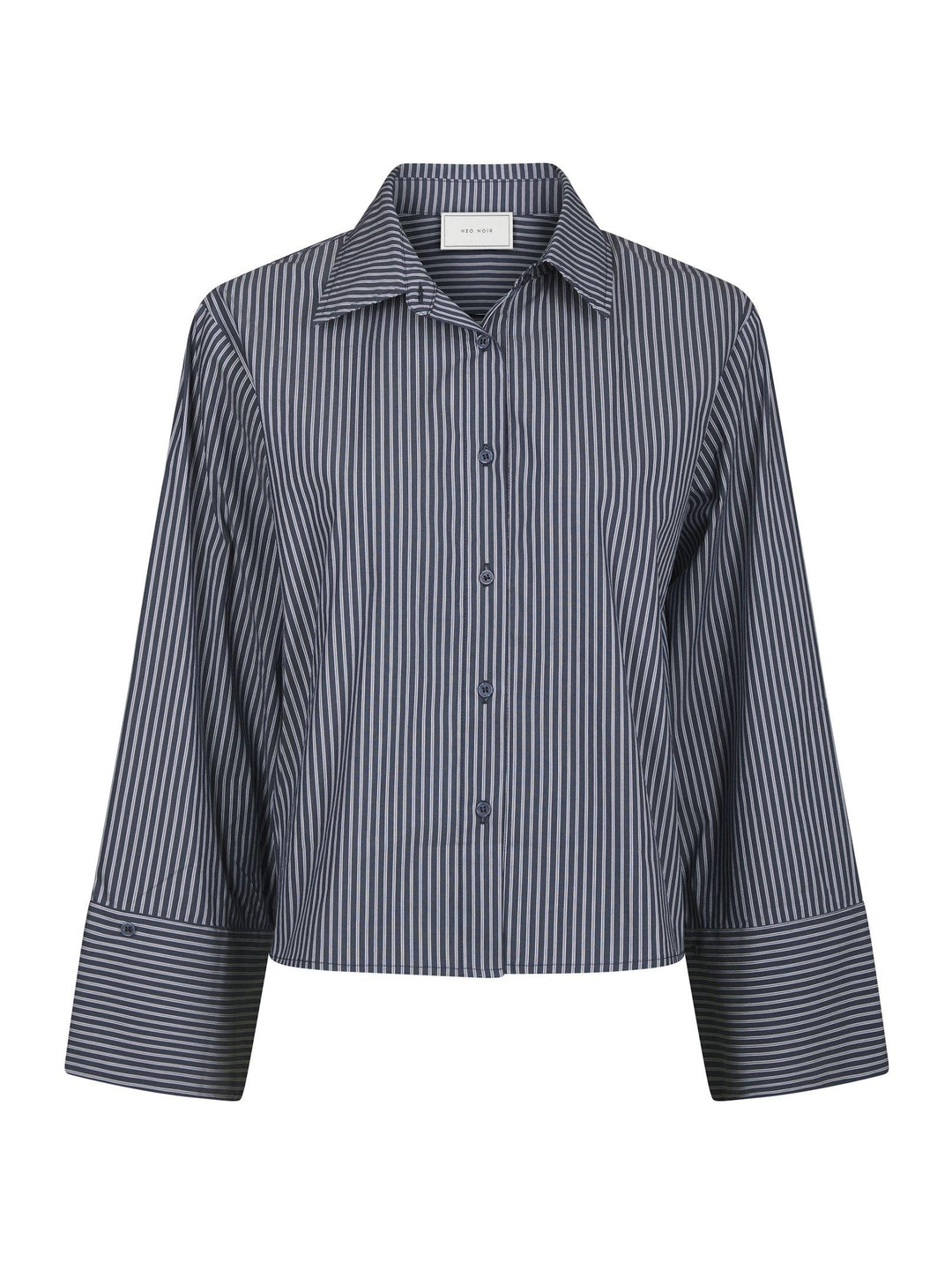 Jaylin Stripe Shirt Dark Navy