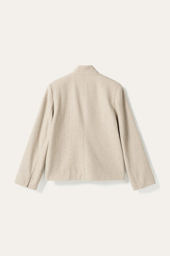 Monique Blazer Oatmeal Melange